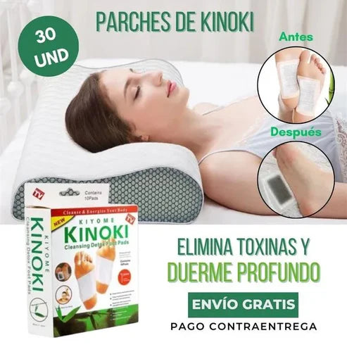 Alivia Dolores y Desintoxica con Parches Kinokis (30 uds)